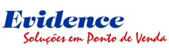 Logo marca Evidence solução em pontos de venda